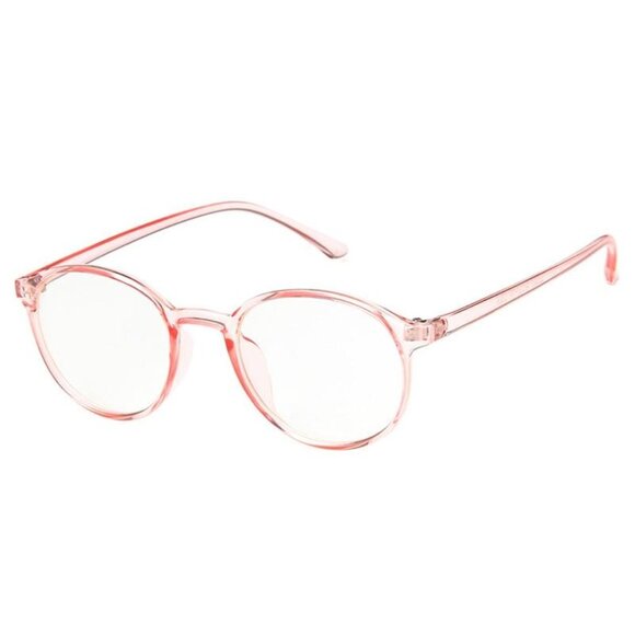 Pink - Unisex Blue Light Filtering Glasses (Low Grade) - Picture 1 of 4